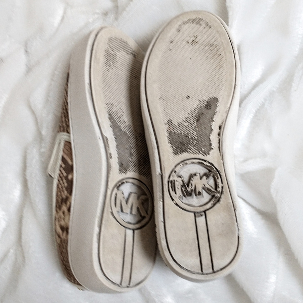 Michael Michael Kors Teddi Slip-On Python Print S… - image 8